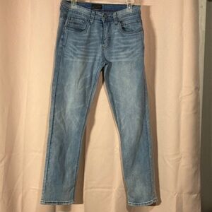 Men's Denim Slim Jeans in Light Blue